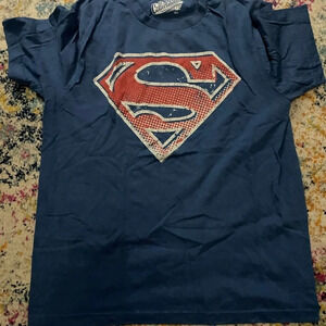 Blue Superman L Shirt